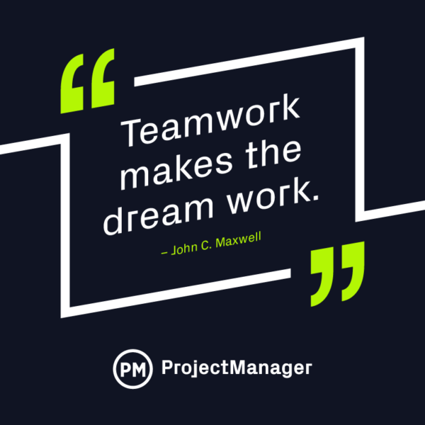 Teamwork quote by John C Maxwell