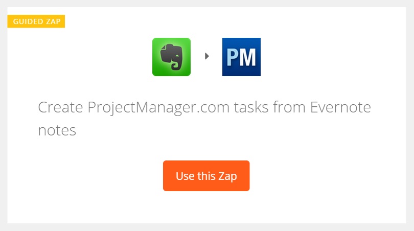 Evernote and ProjectManager.com