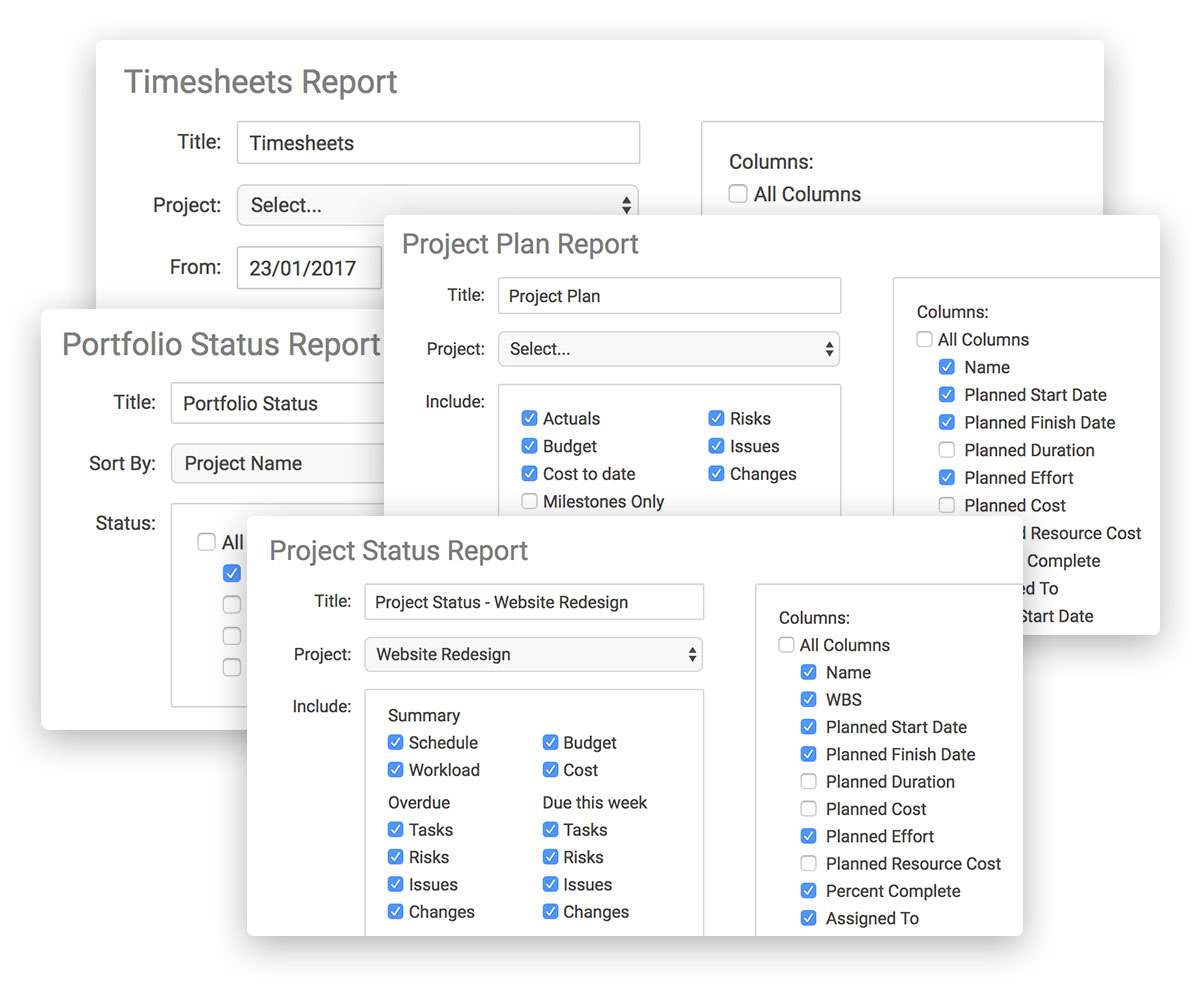 project status reporting software