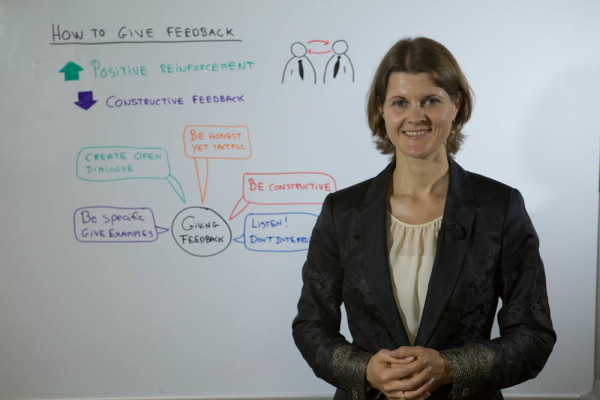 Susanne Madsen on Giving Feedback