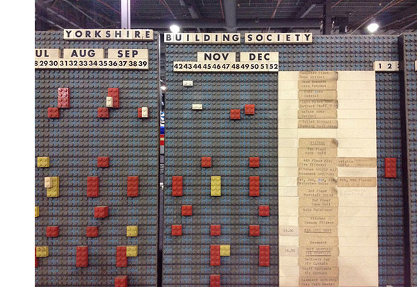 Wall Gantt Chart