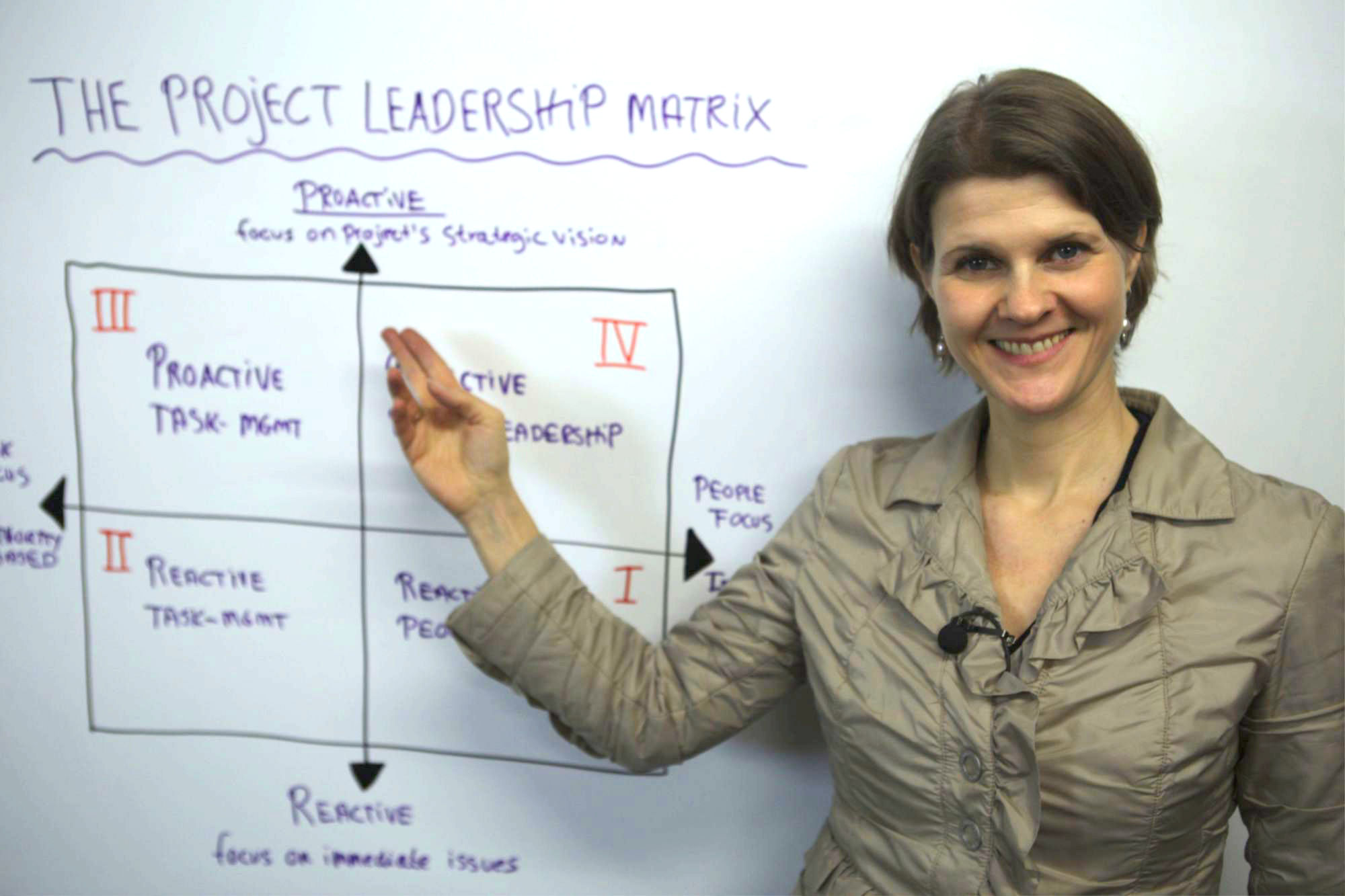The Project Leadership Matrix - Leadership Training