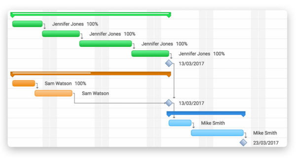 ppm gant chart software