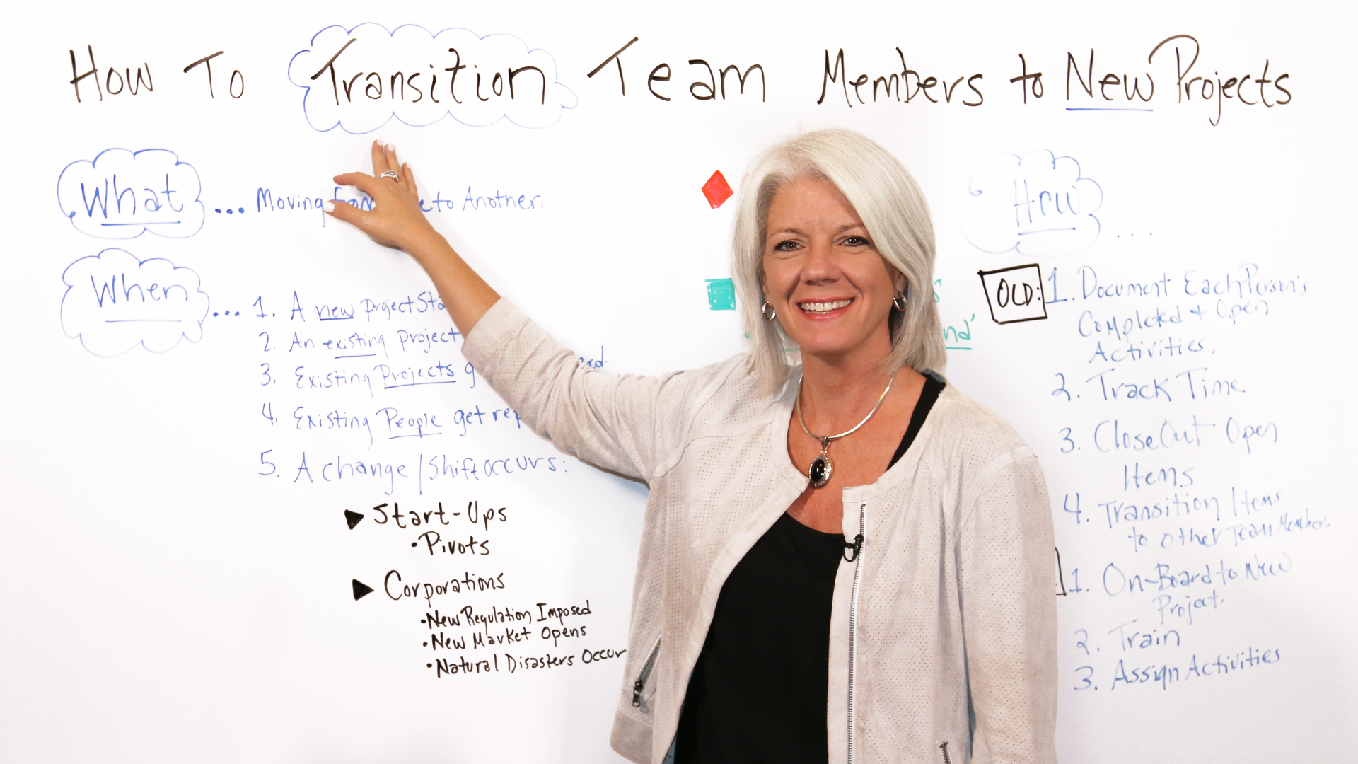 How to Transition Team Members to New Projects