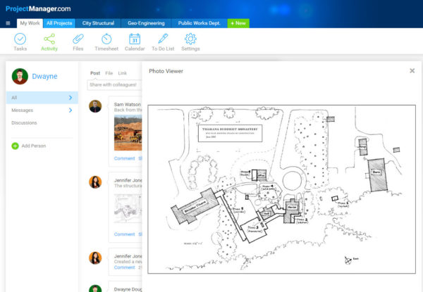 collaborate and share docs on construction projects