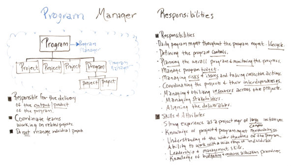 What is a Program Manager and What are They Responsible For