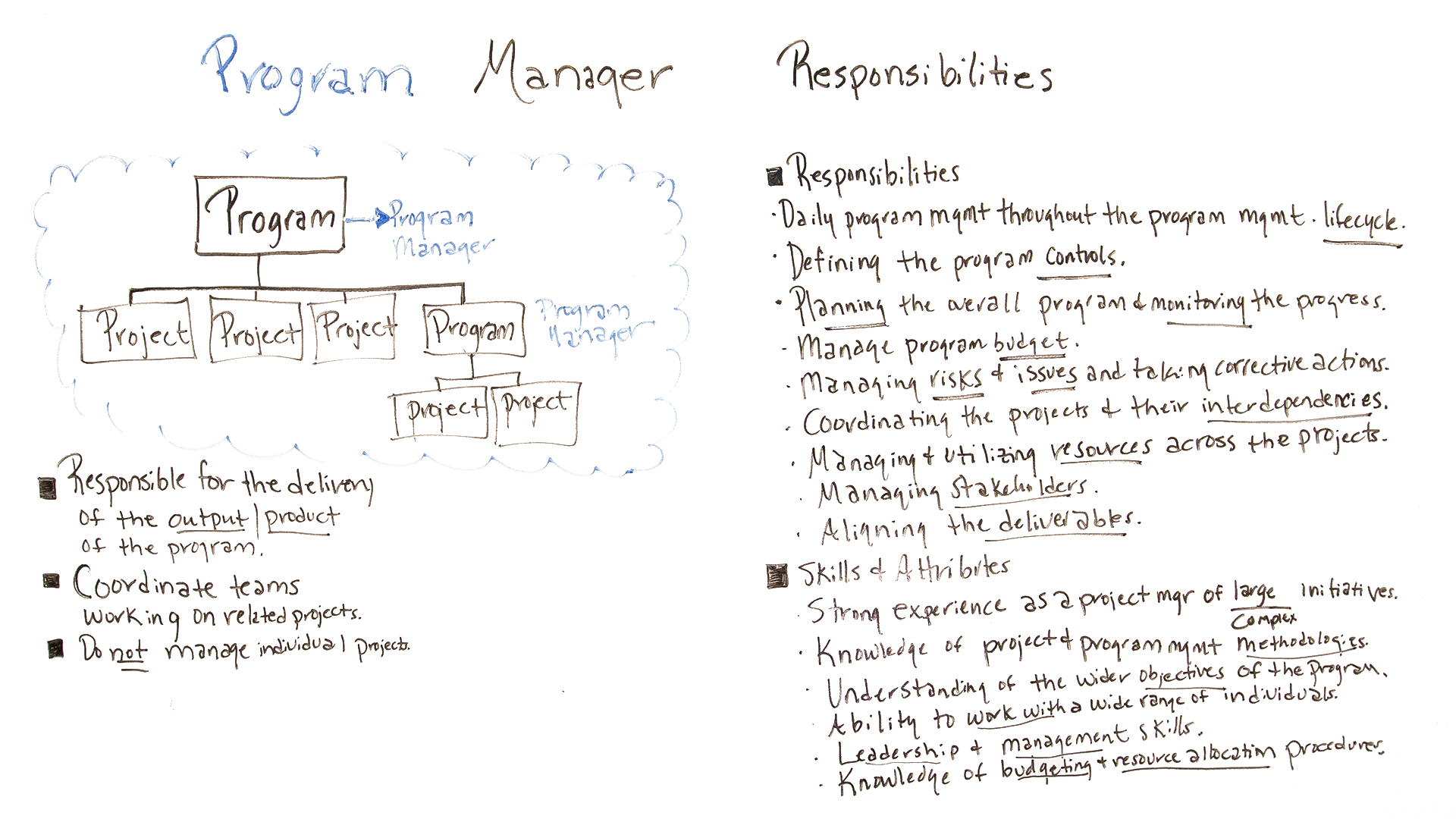 What Is A Program Manager And What Are They Responsible For