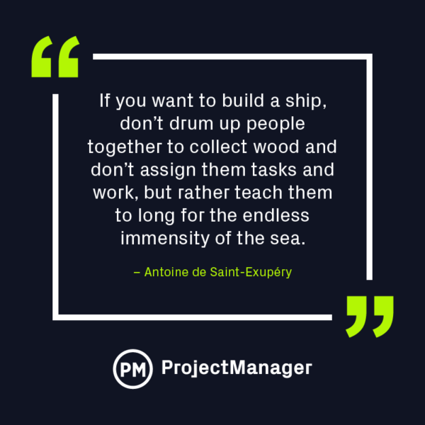 Teamwork quote by Antoine de Saint-Exupery