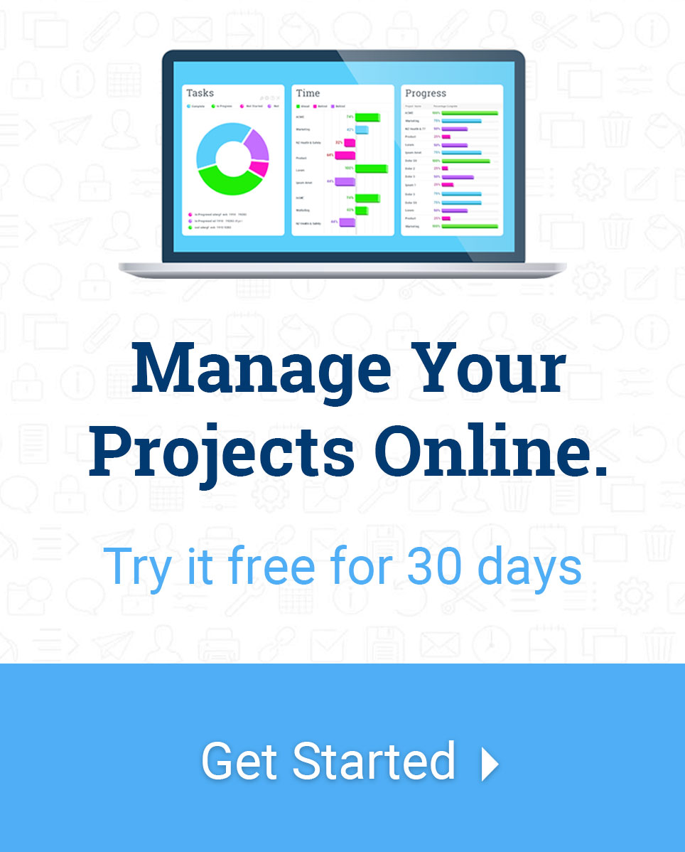 ad for project management software