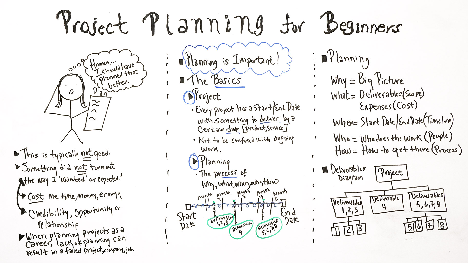 Image result for project planning for dummies