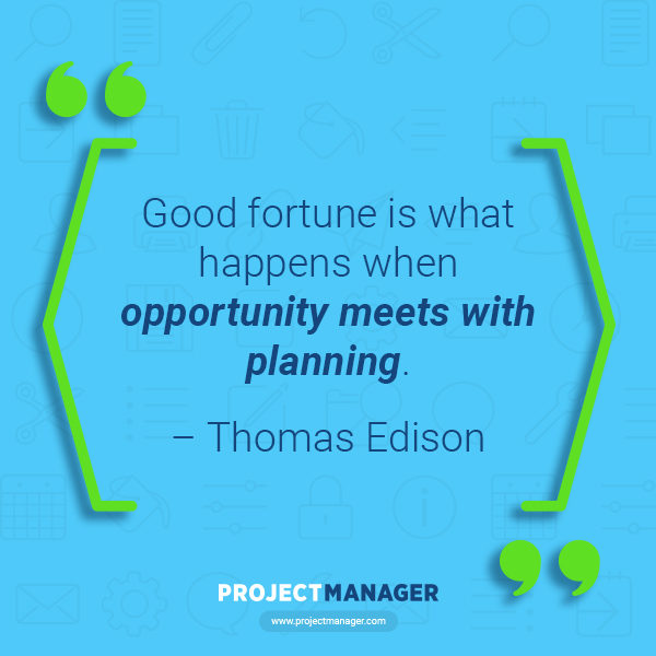 Planning Quote Thomas Edison