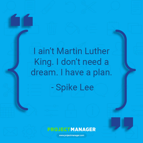 Planning Quote Spike Lee