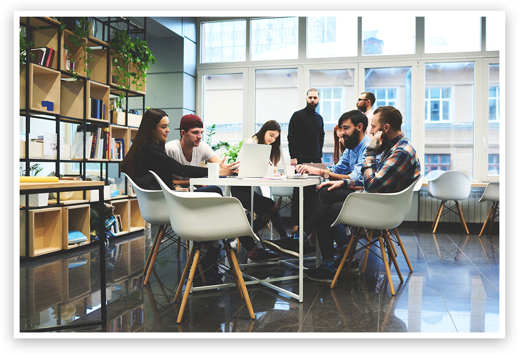 Kanban board software for managing work