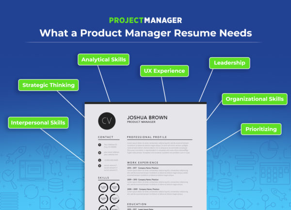 what should go on your product manager resume