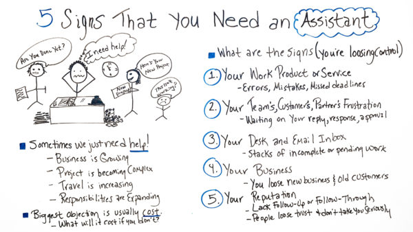 how to know if you need an assistant