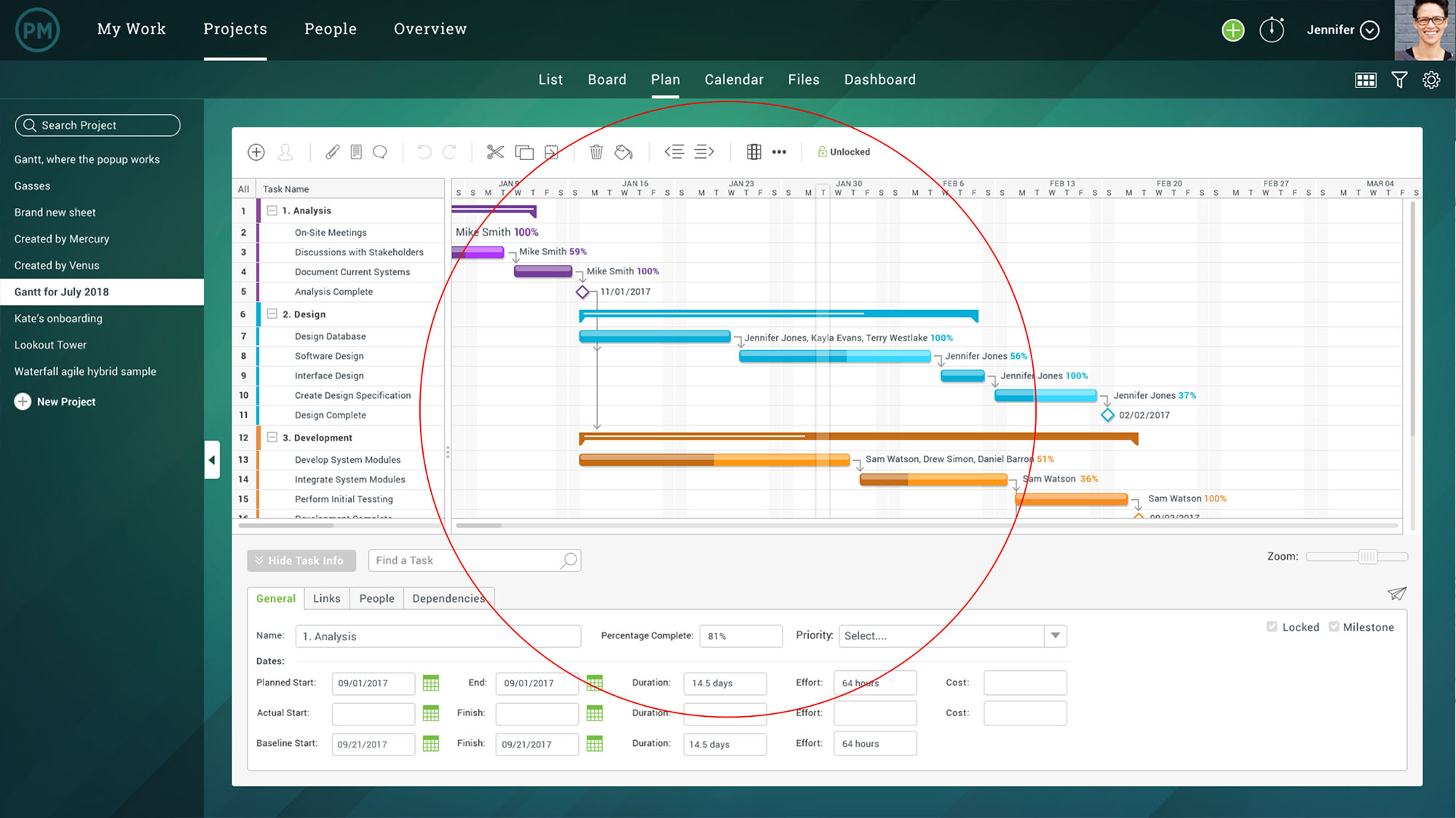 Gantt Chart Timeline Software