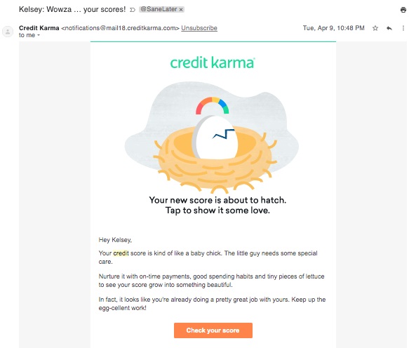 personalización de ejemplo de marketing por correo electrónico