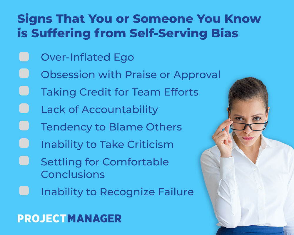 Signs of Self-Serving Bias