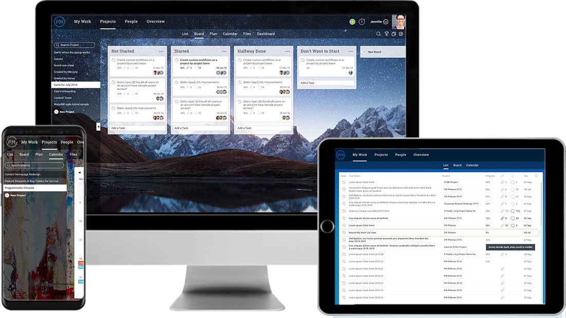 launch your first project on cloud based software