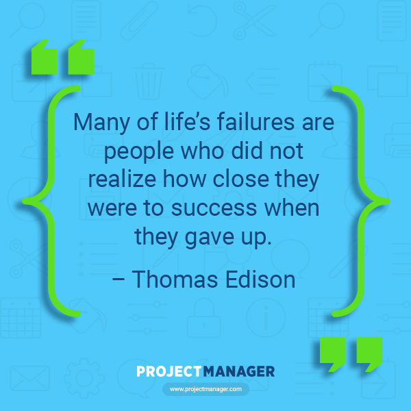 Thomas Edison business quote
