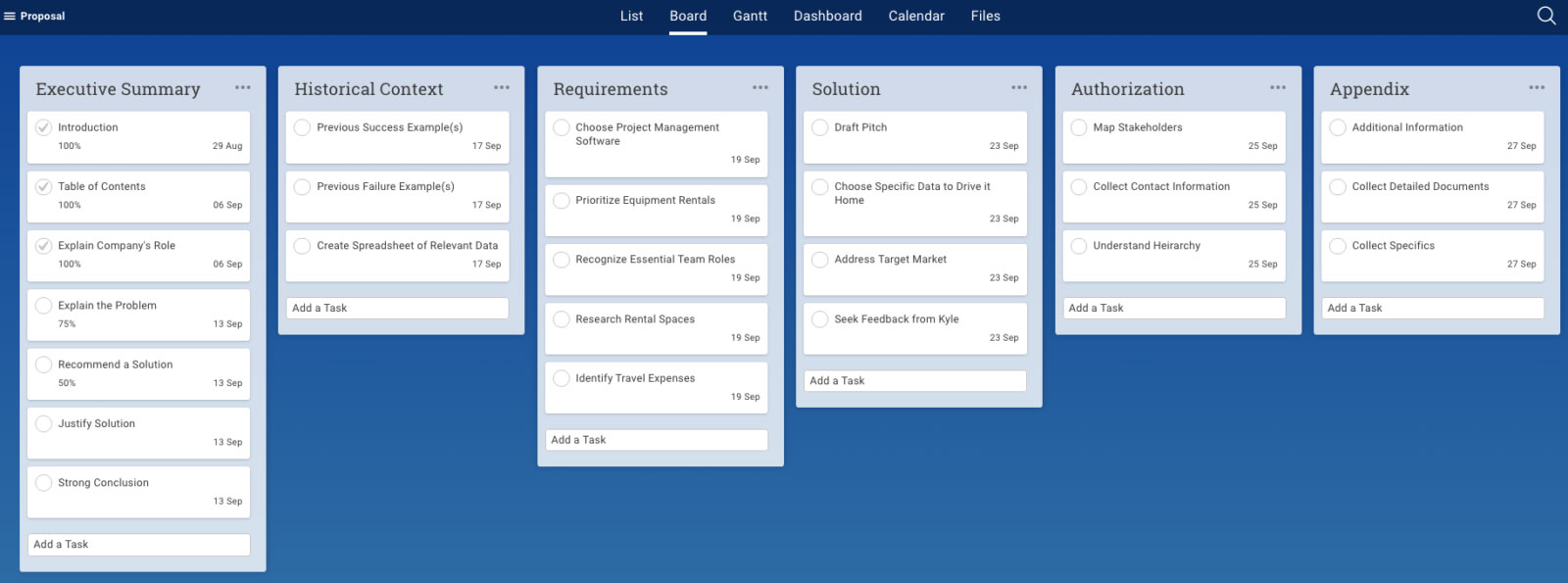 Project Plan Simple Project Proposal Template