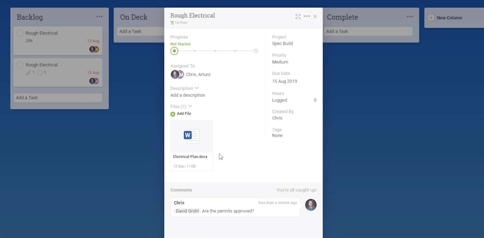 kanban card helps collaboration
