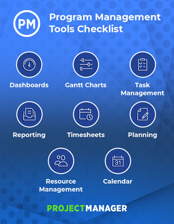 program management tools checklist