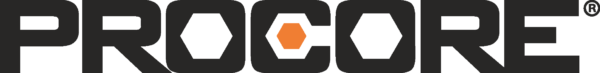 procore logo, a construction scheduling software