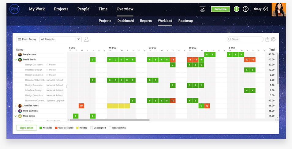 Project Portfolio Management Dashboard