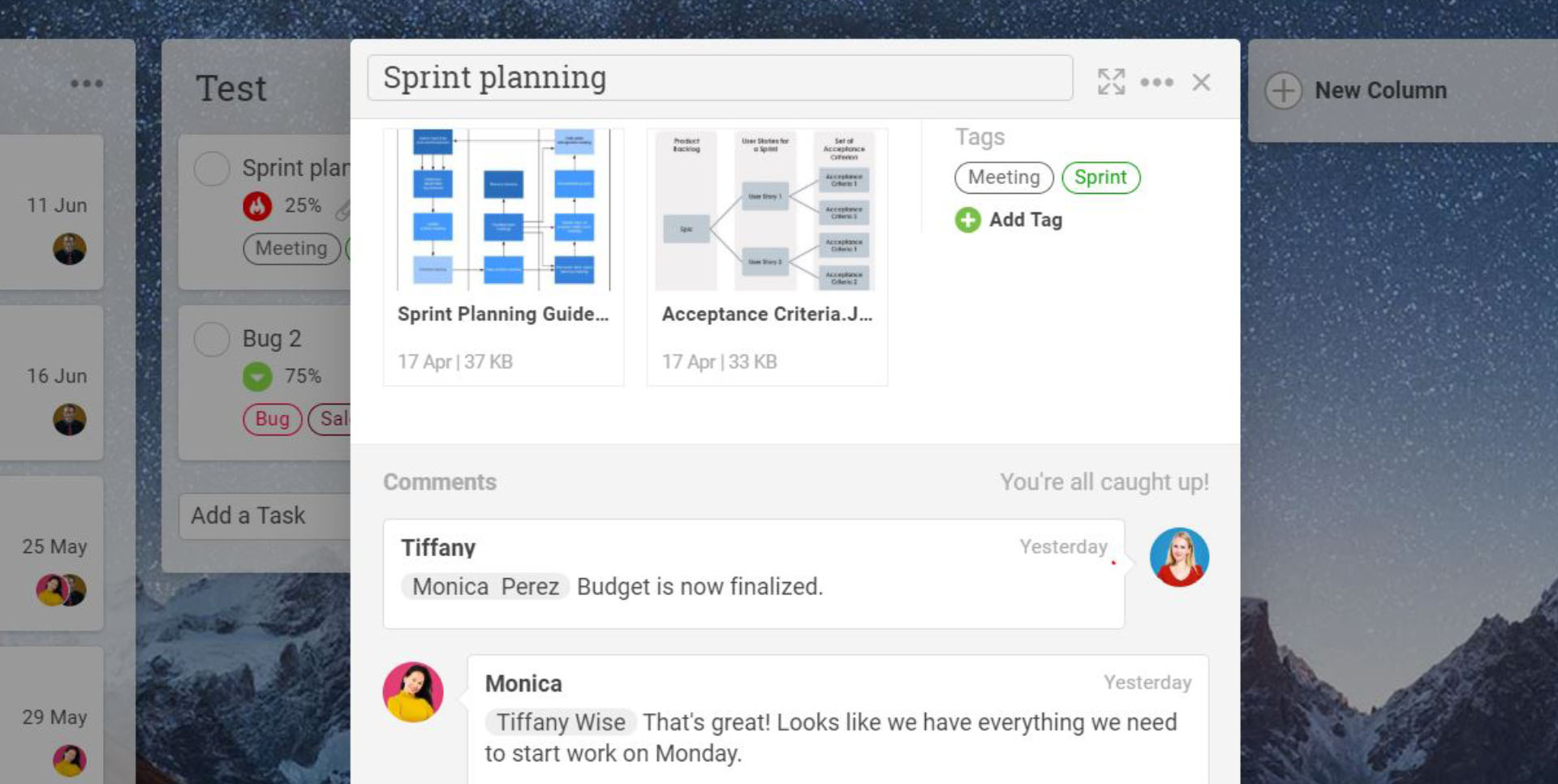 How to collaborate on tasks in projectmanager.com