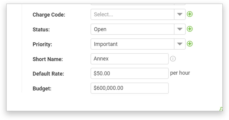 Get your budget in the project early to use to track costs