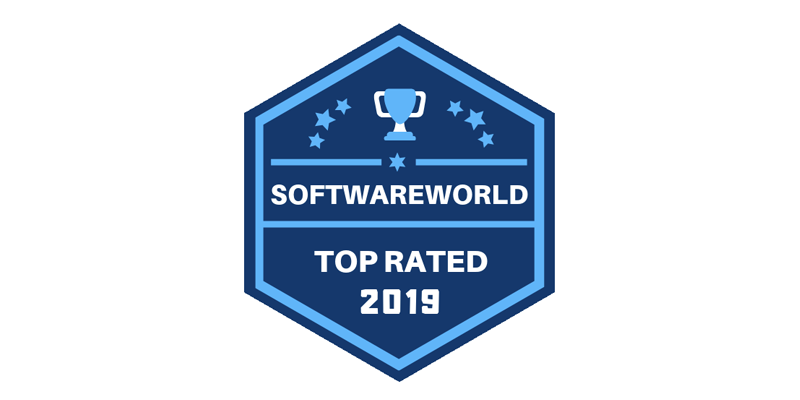 SoftwareWorld Top Rated logo