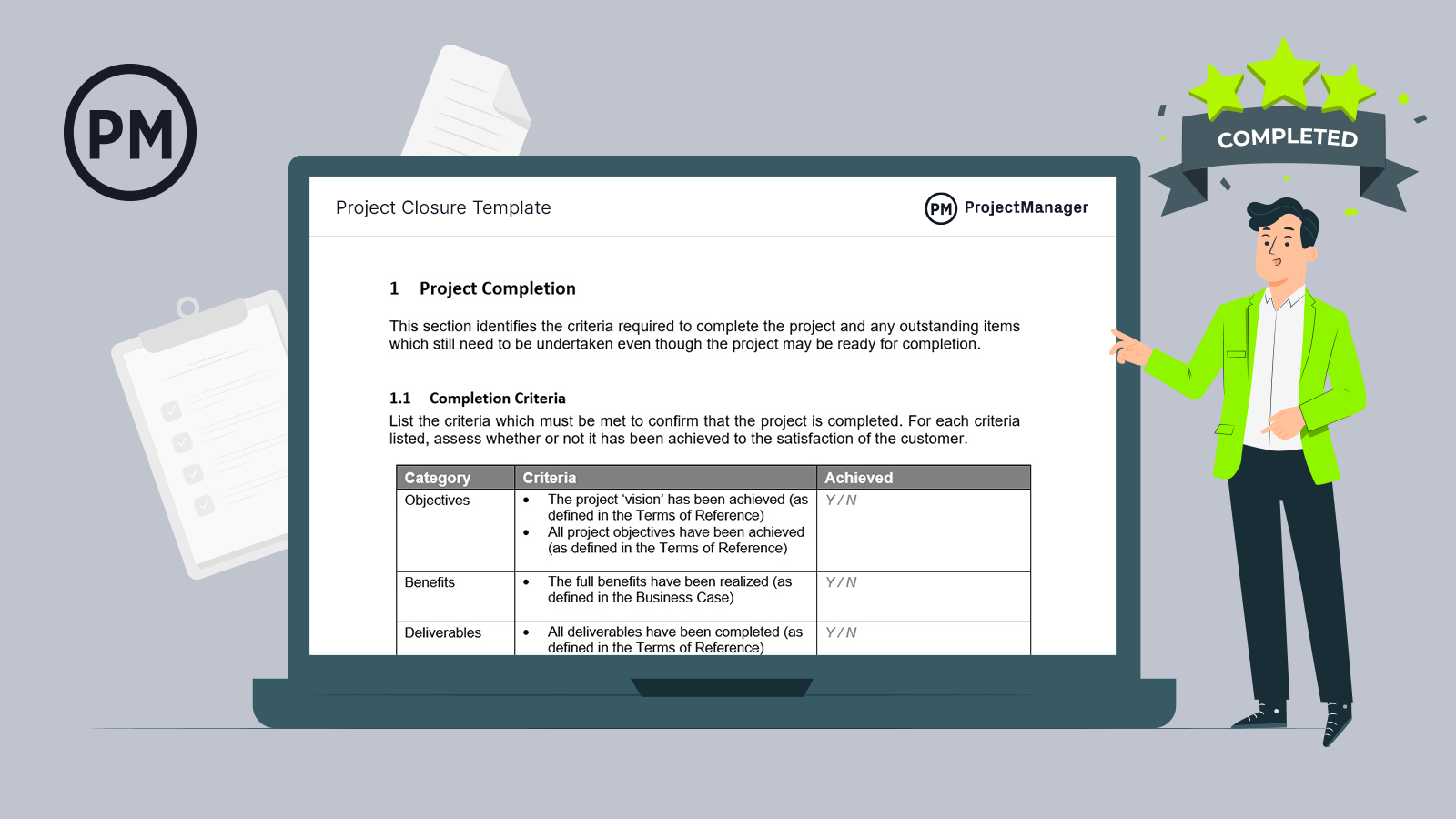 project closure presentation sample