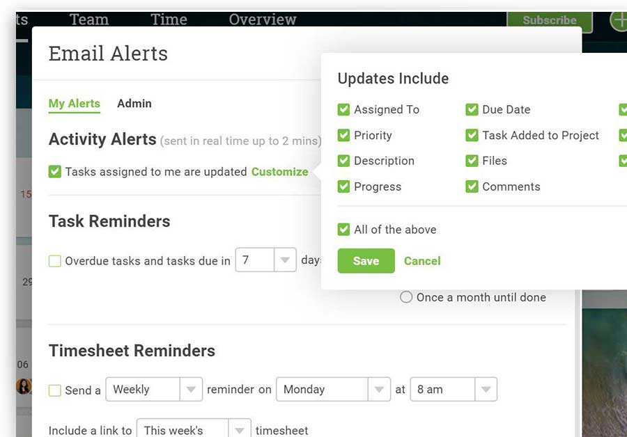 Manage Tasks with Alerts & Notifications