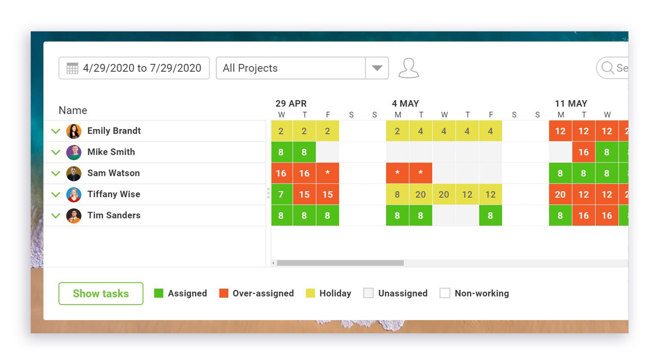 Production Schedule Template for Excel (Free Download)