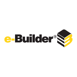 ebuilder logo, a construction scheduling software