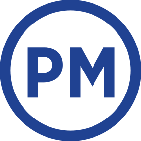 ProjectManager logo, a project management software