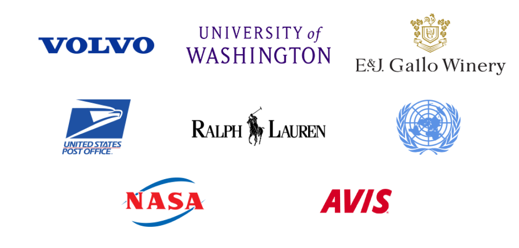 Logos of companies that use ProjectManager.com