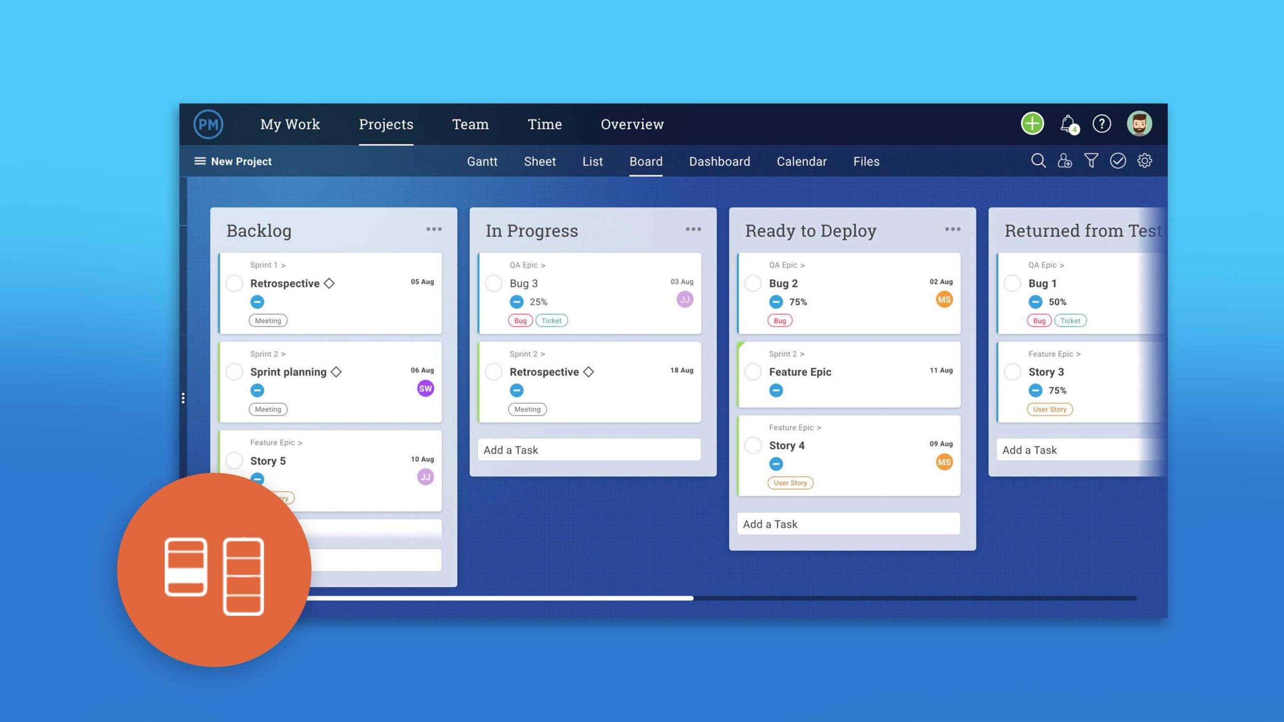 Feature Template Agile