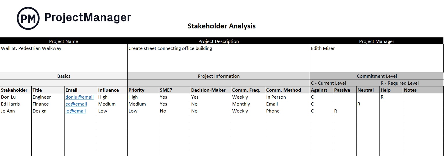 10-free-stakeholder-management-templates-for-excel-word