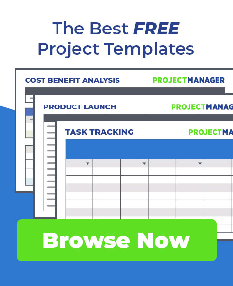 Click here to browse ProjectManager's free templates