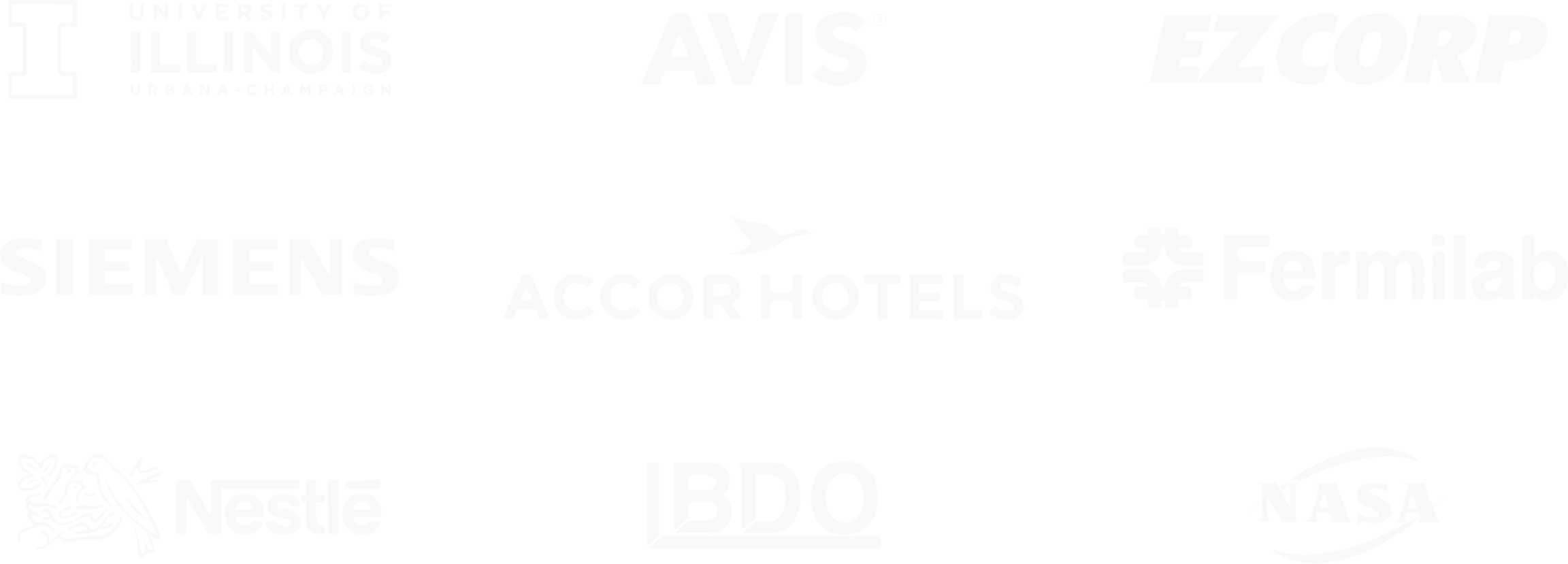 Logos of companies that use ProjectManager