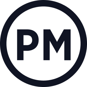 ProjectManager's logo, a construction estimating software