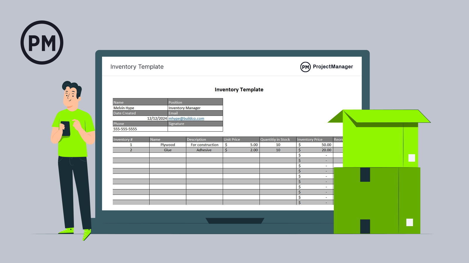 Top 10 office supply inventory list template Excel download 2022