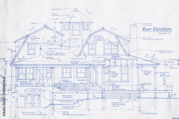 elevation drawing, an architectural drawing
