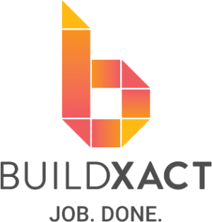 Buildxact logo, a construction estimating software