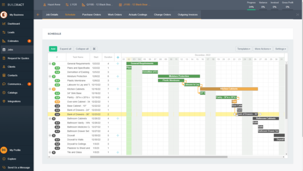 Buildxact, a construction estimating software