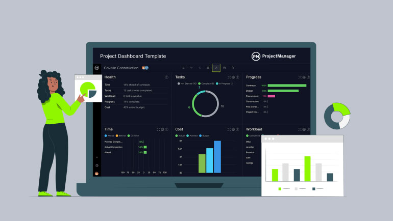 Project dashboard template featured image