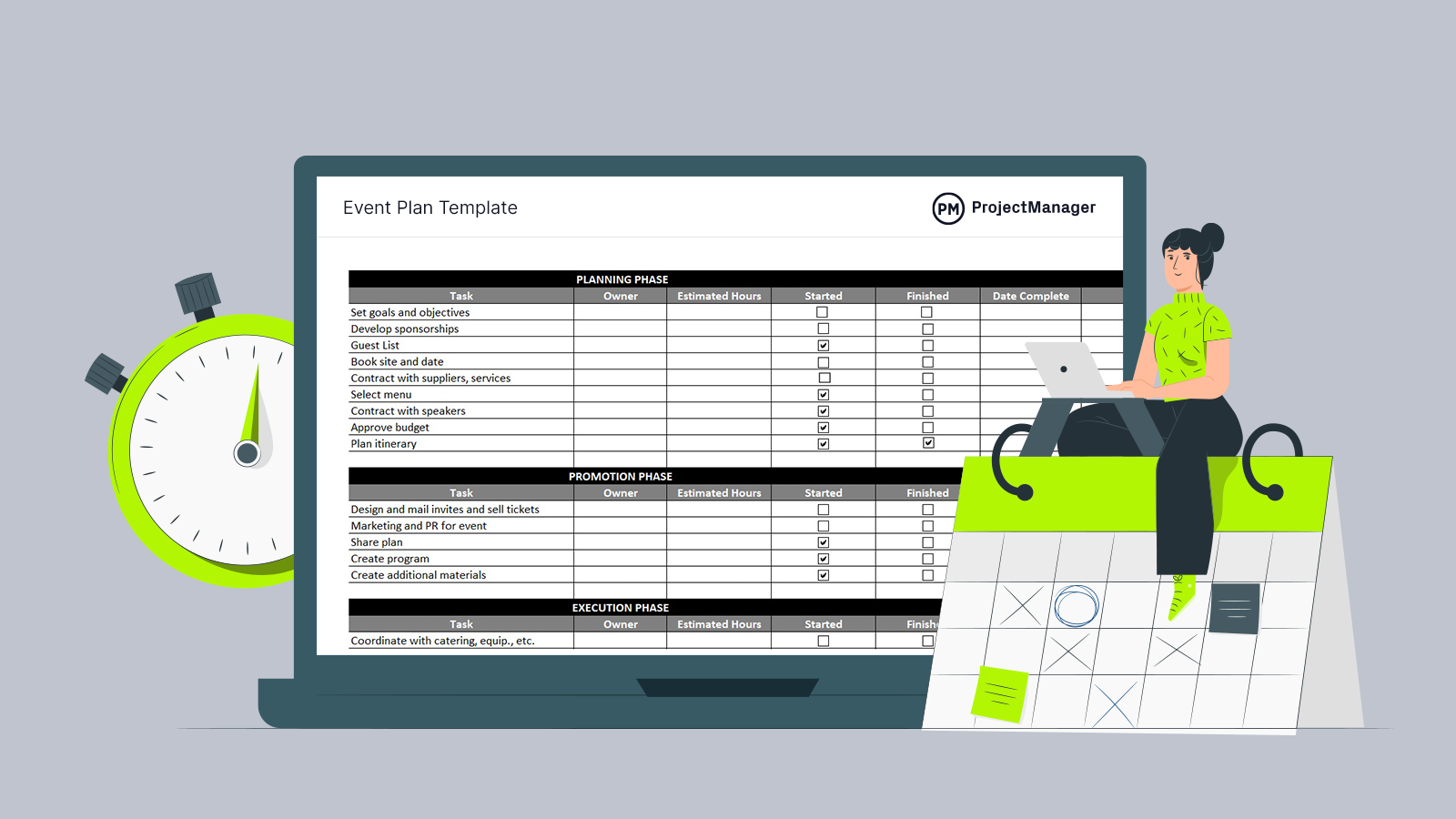 what is business plan for event management