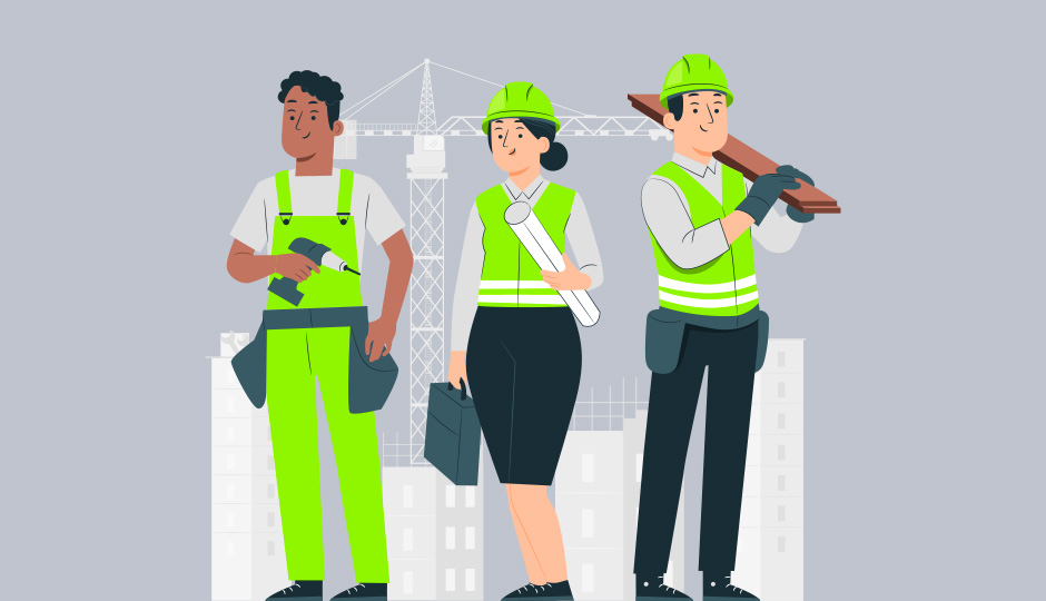 Construction job titles overview salary projectmanager